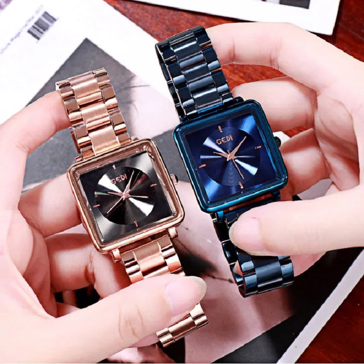 Simple Square Pattern Women's watch