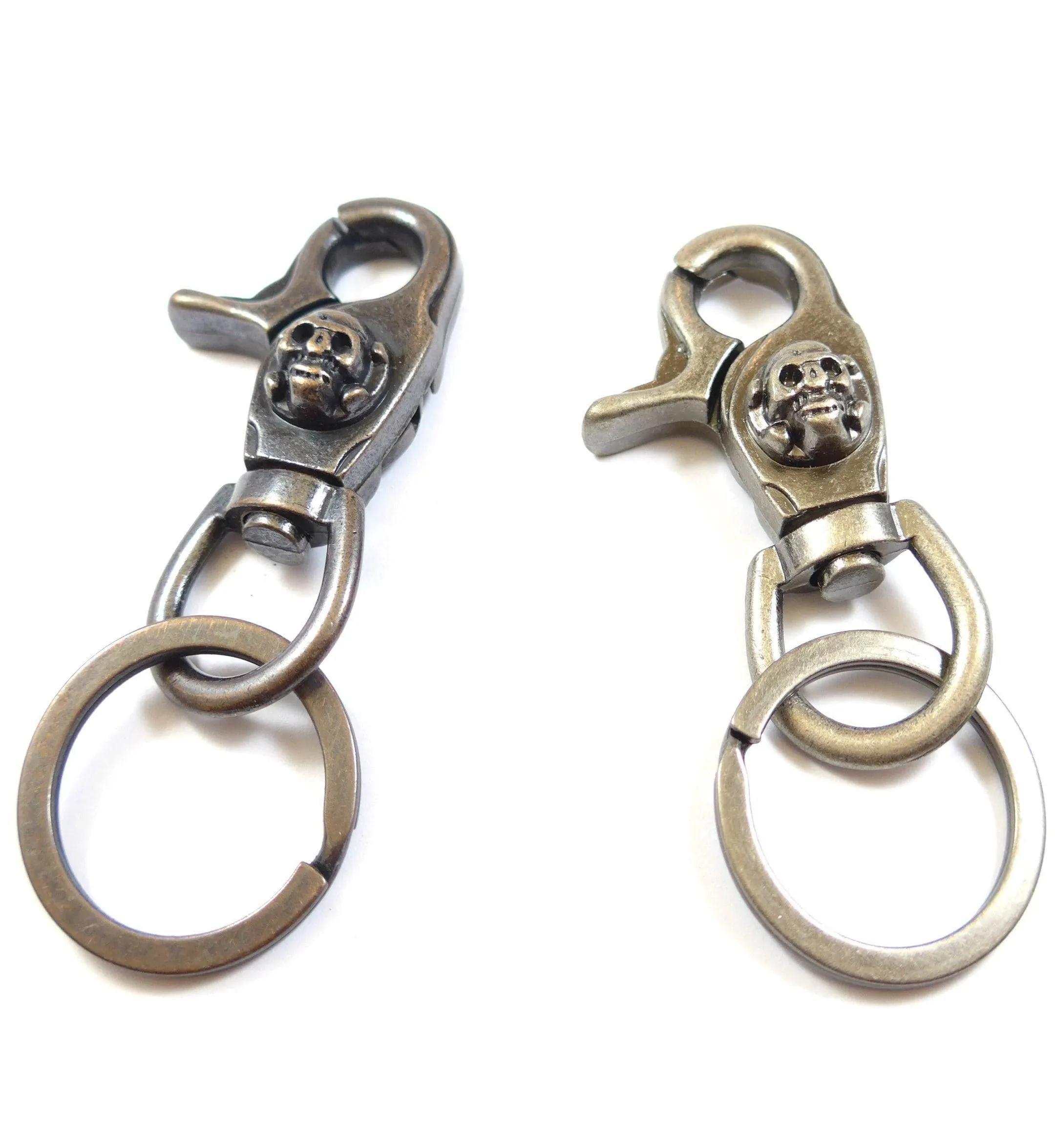 Skull Metallic Quick Release Clip