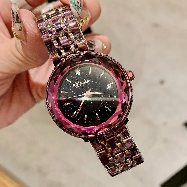 Star Chassis Stainless Steel Strap Women's Watch