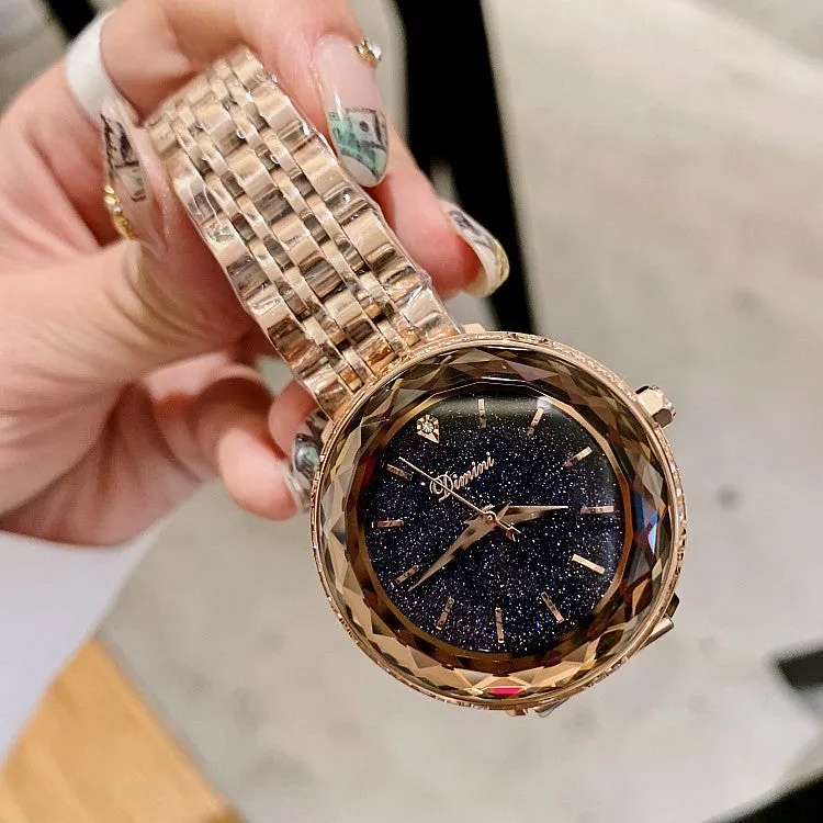 Star Chassis Stainless Steel Strap Women's Watch