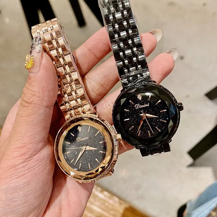 Star Chassis Stainless Steel Strap Women's Watch