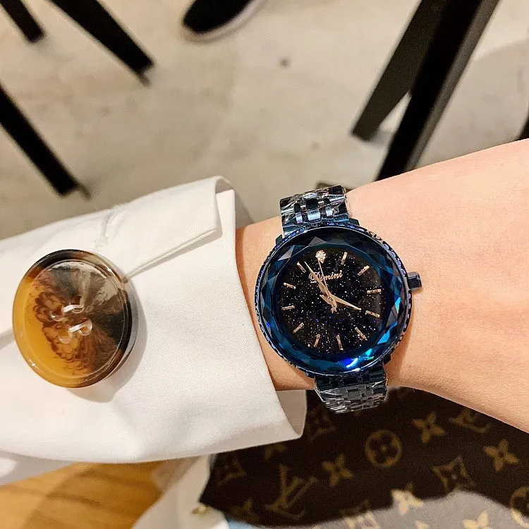 Star Chassis Stainless Steel Strap Women's Watch
