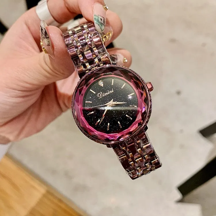 Star Chassis Stainless Steel Strap Women's Watch