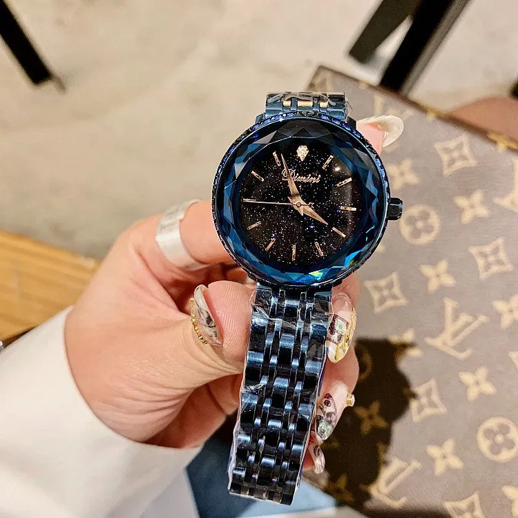 Star Chassis Stainless Steel Strap Women's Watch