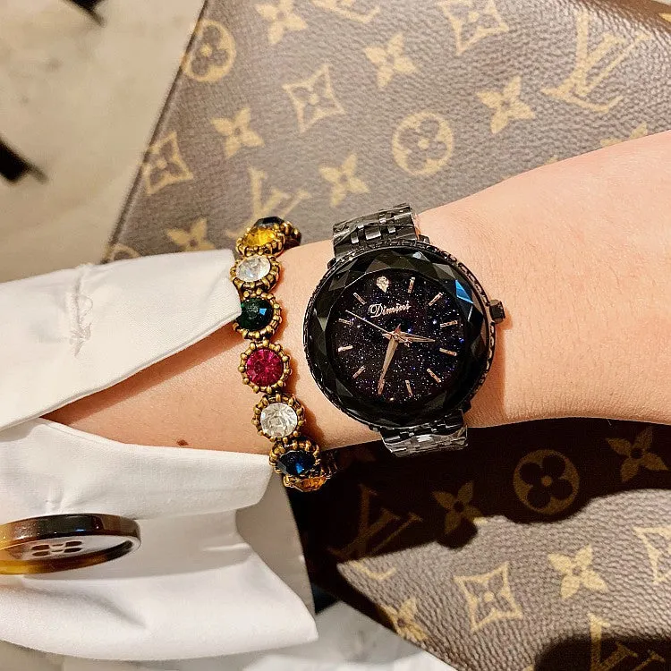Star Chassis Stainless Steel Strap Women's Watch