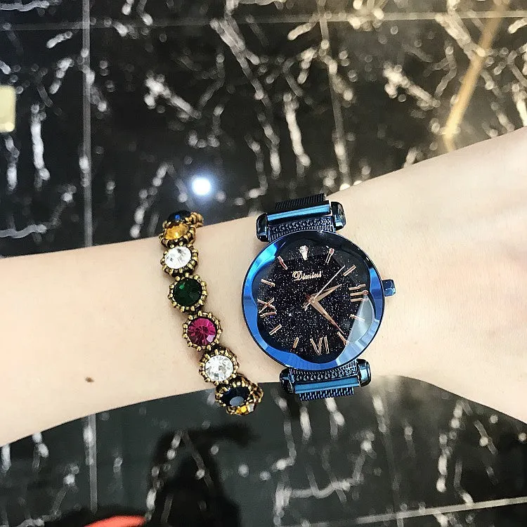 Starry Dial Durable Women's Watch