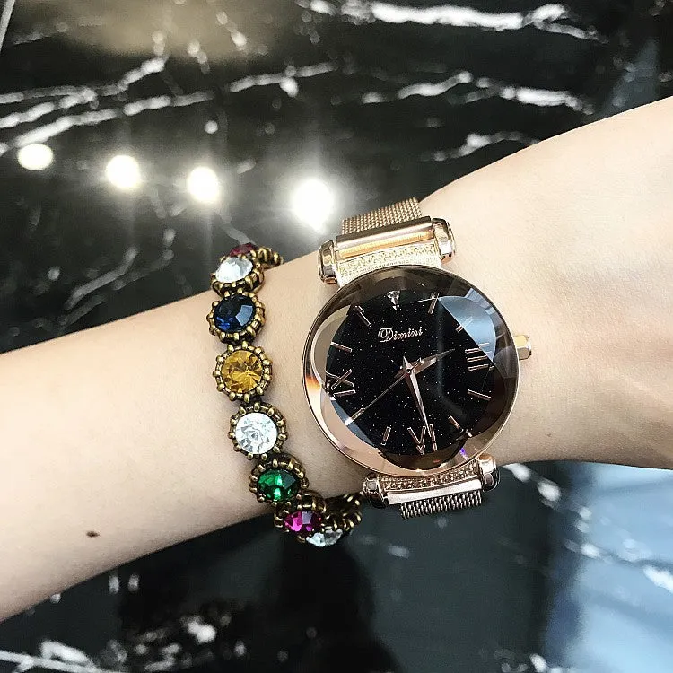 Starry Dial Durable Women's Watch