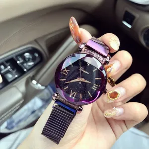 Starry Dial Durable Women's Watch