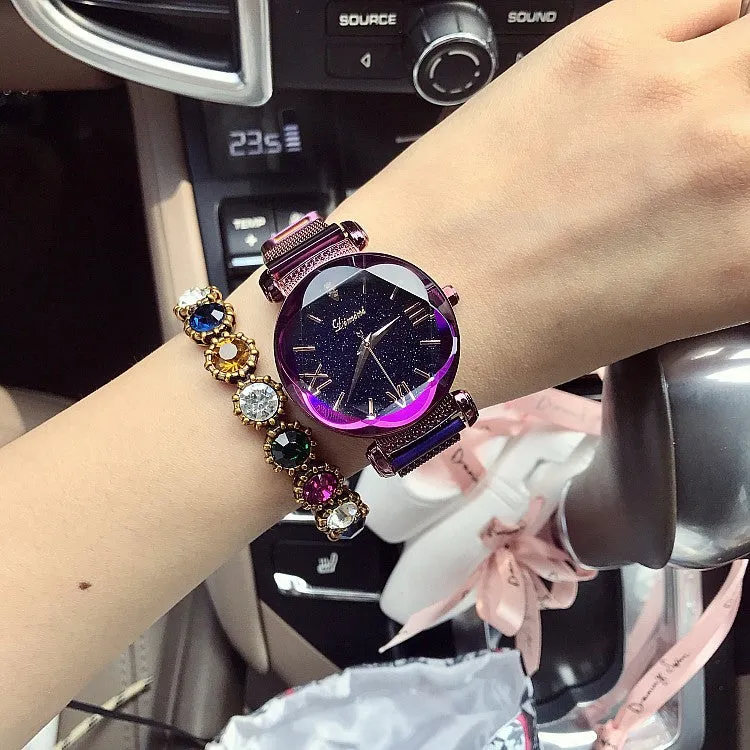 Starry Dial Durable Women's Watch