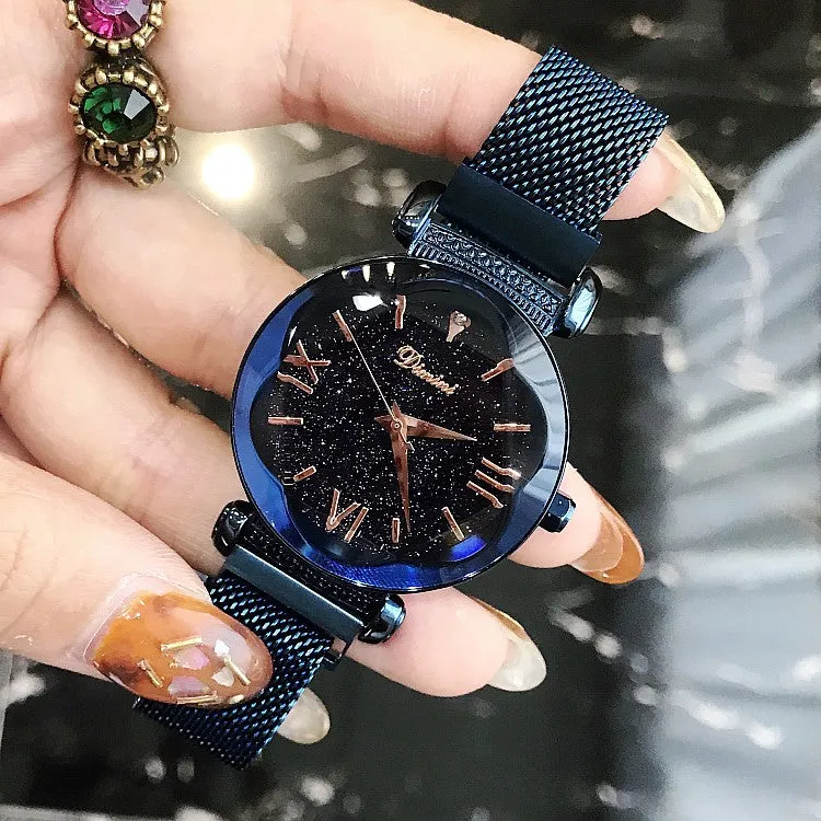 Starry Dial Durable Women's Watch