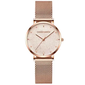 Starry Sky Dial Waterproof Women's Watch