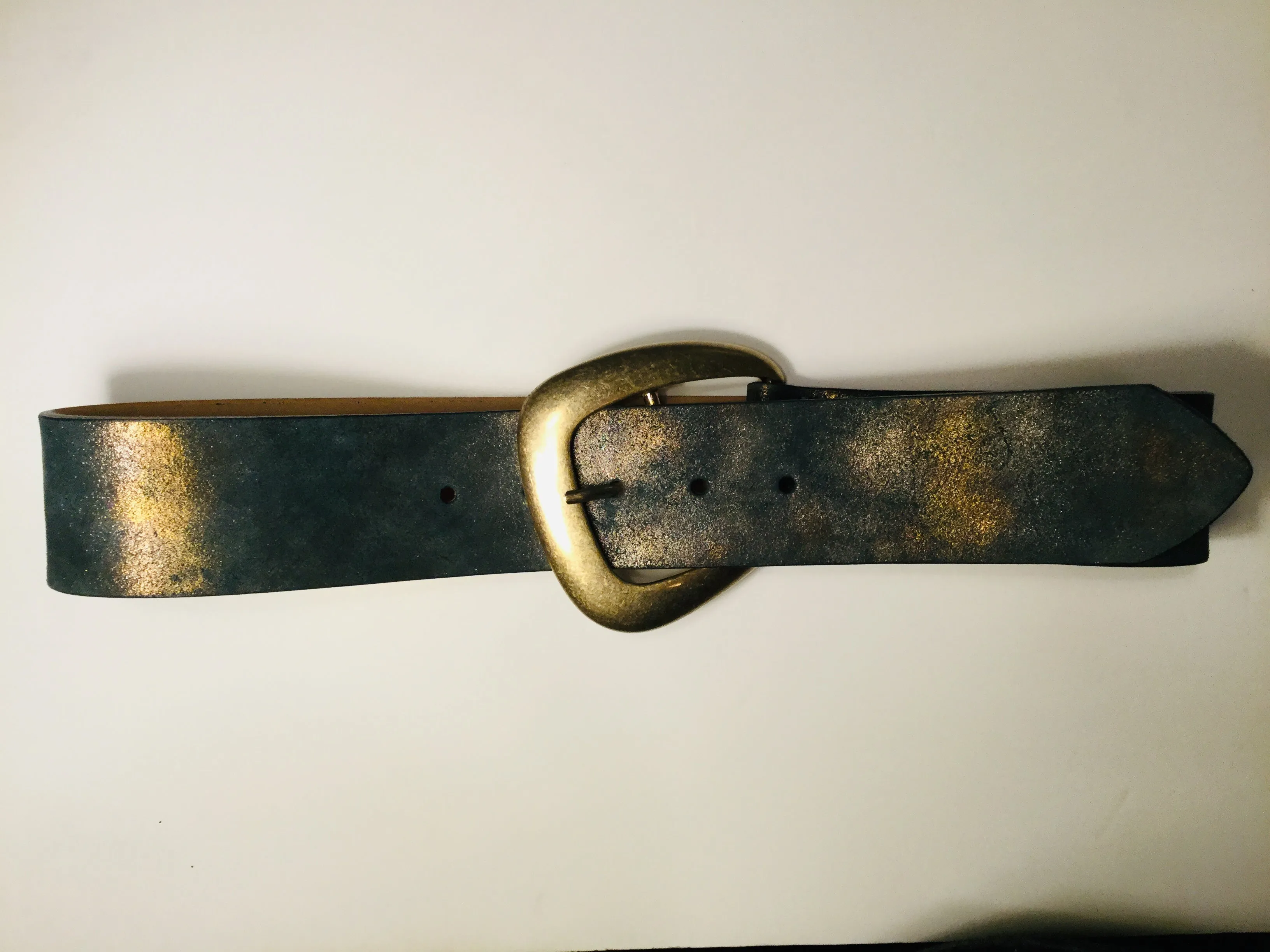 Streets Ahead Drop Waist Gold "Mya"
