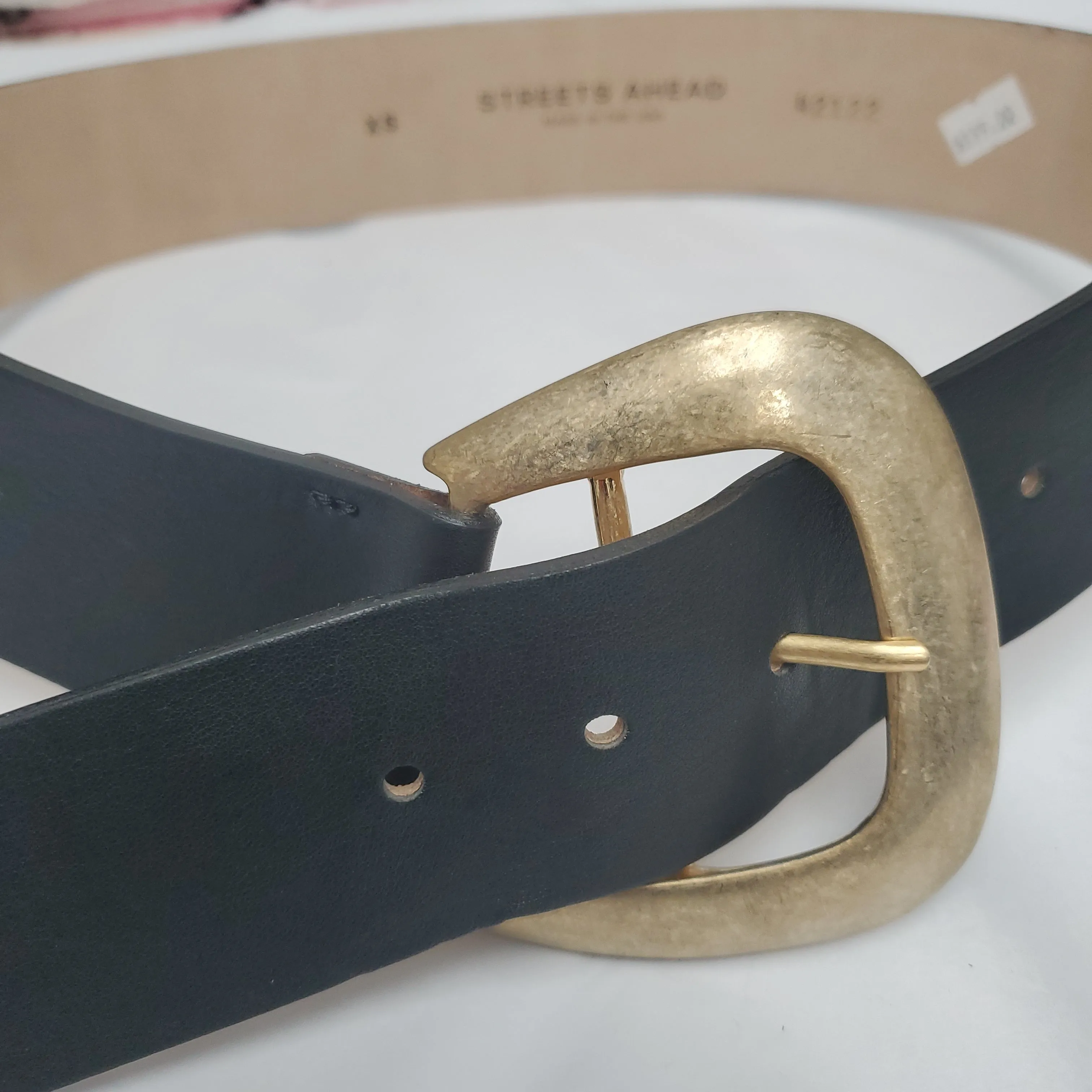 Streets Ahead Drop Waist Gold "Mya"