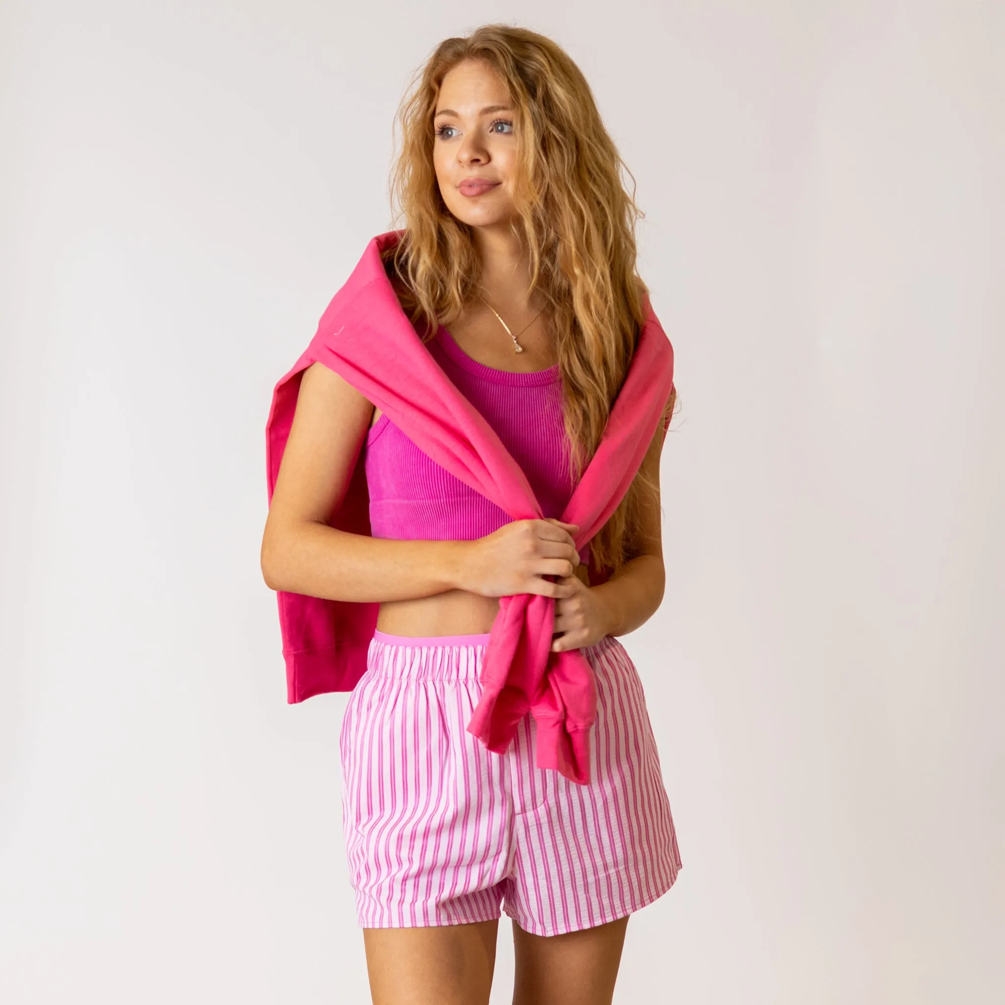 Stripe Boxer Shorts