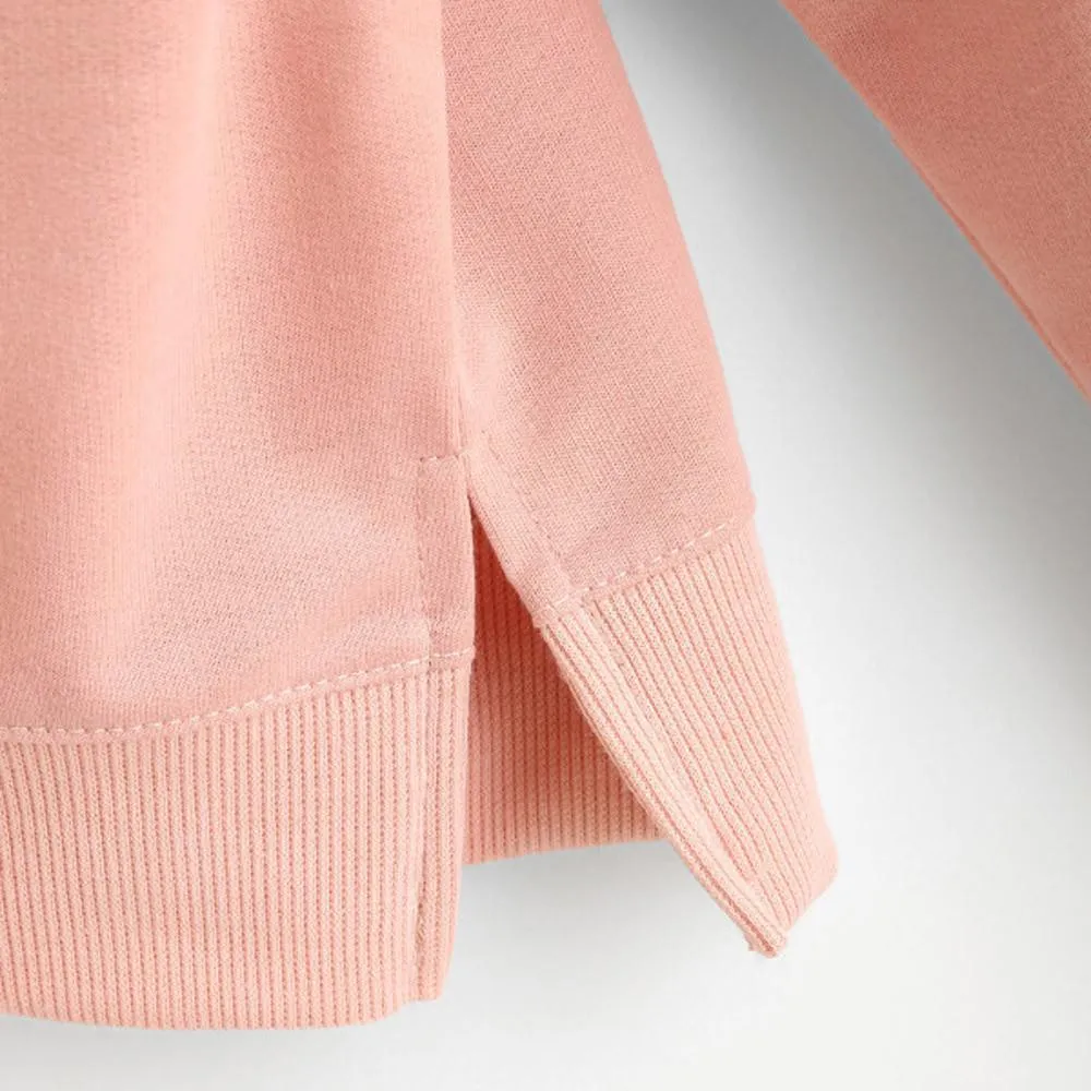 Striped Turtleneck Sweatshirt