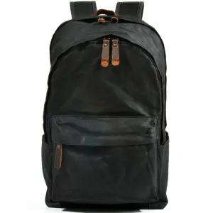Student's Canvas Backpack School Bag