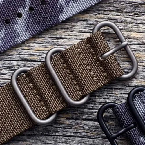 Suunto D5 Zulu textile Strap (L) - Stealth/Black