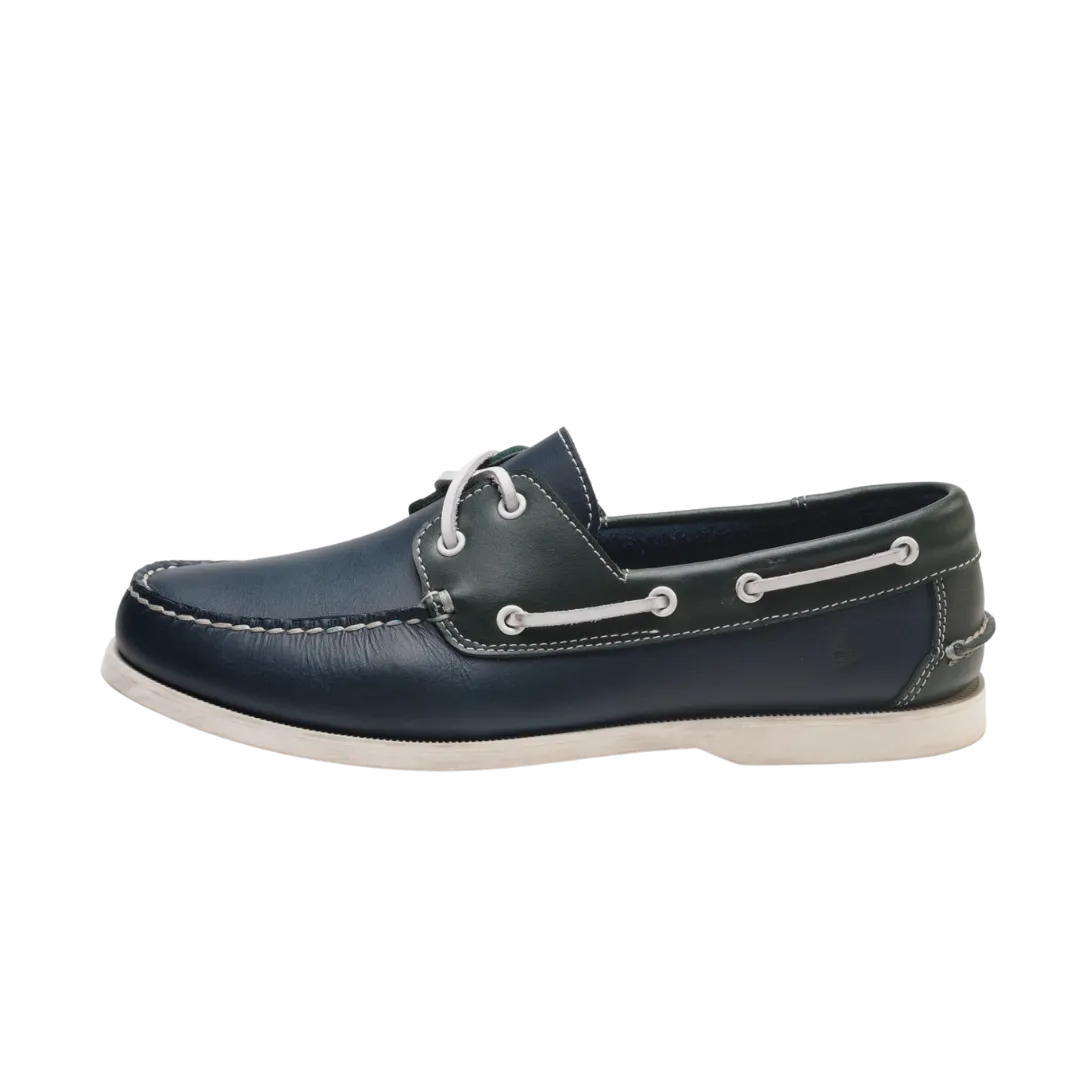 Swatch Seasider FGN-01 Leather Boat Shoe