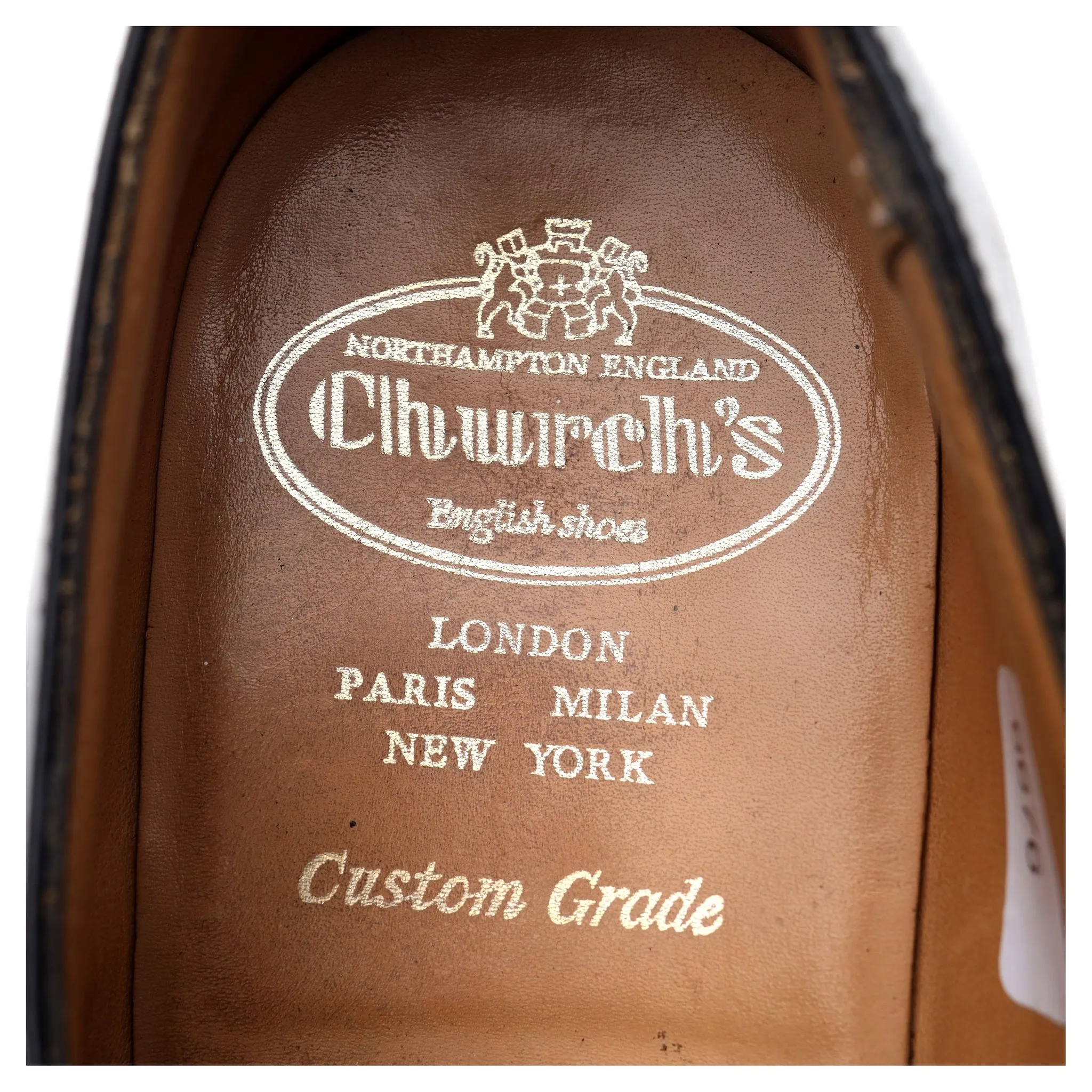 'Sydney' Black Leather Monk Strap UK 7 G