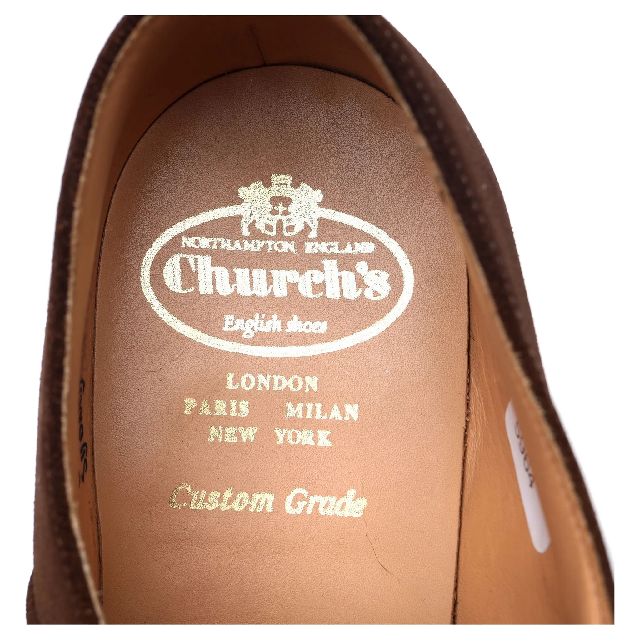 'Sydney' Brown Suede Monk Strap UK 7 F
