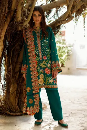 TAVOUS (ZL22-09 B) | Zaha Summer Lawn Collection 2022 | Unstitched Embroidered Lawn Suits