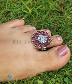 The Dhriti Silver Toe-Rings