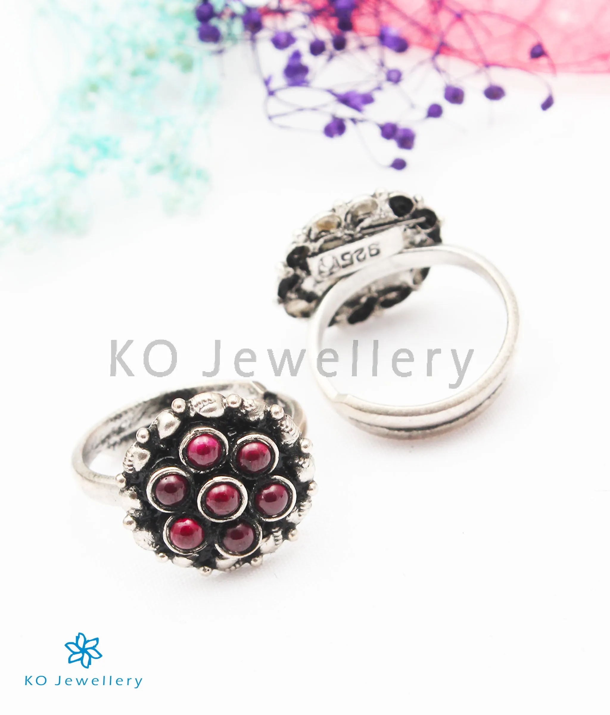 The Keya Silver Kemp Toe-Rings