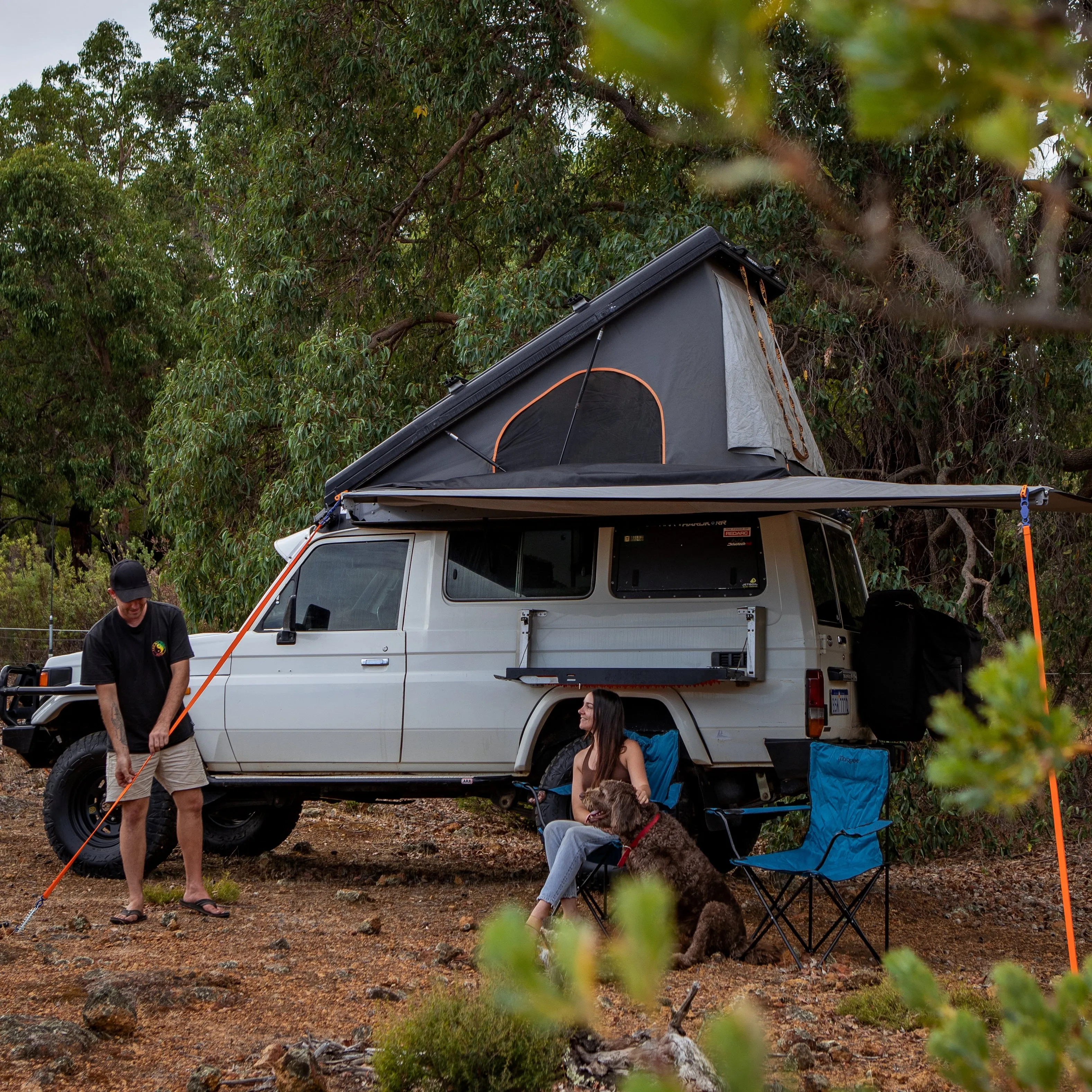 Tie Strap 2.0  (PP25) • (SINGLE item) • Caravan Awning Adjustable Tie-down Strap (Dometic, Carefree, Aussie Traveler, Thule, Kings etc.)