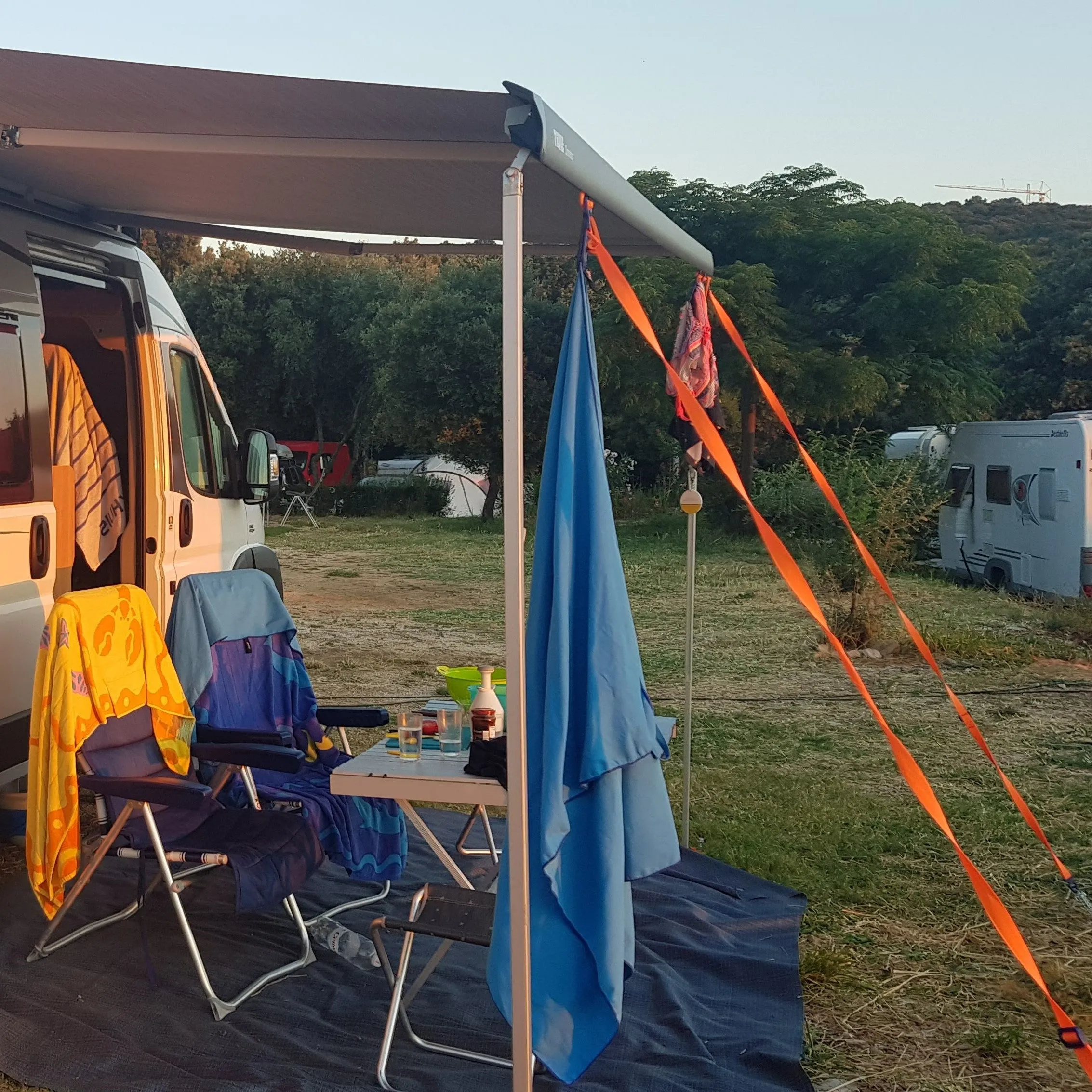 Tie Strap 2.0  (PP25) • (SINGLE item) • Caravan Awning Adjustable Tie-down Strap (Dometic, Carefree, Aussie Traveler, Thule, Kings etc.)
