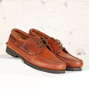 Timberland Gore Tex Deck Boat Shoes - Brown - UK 10