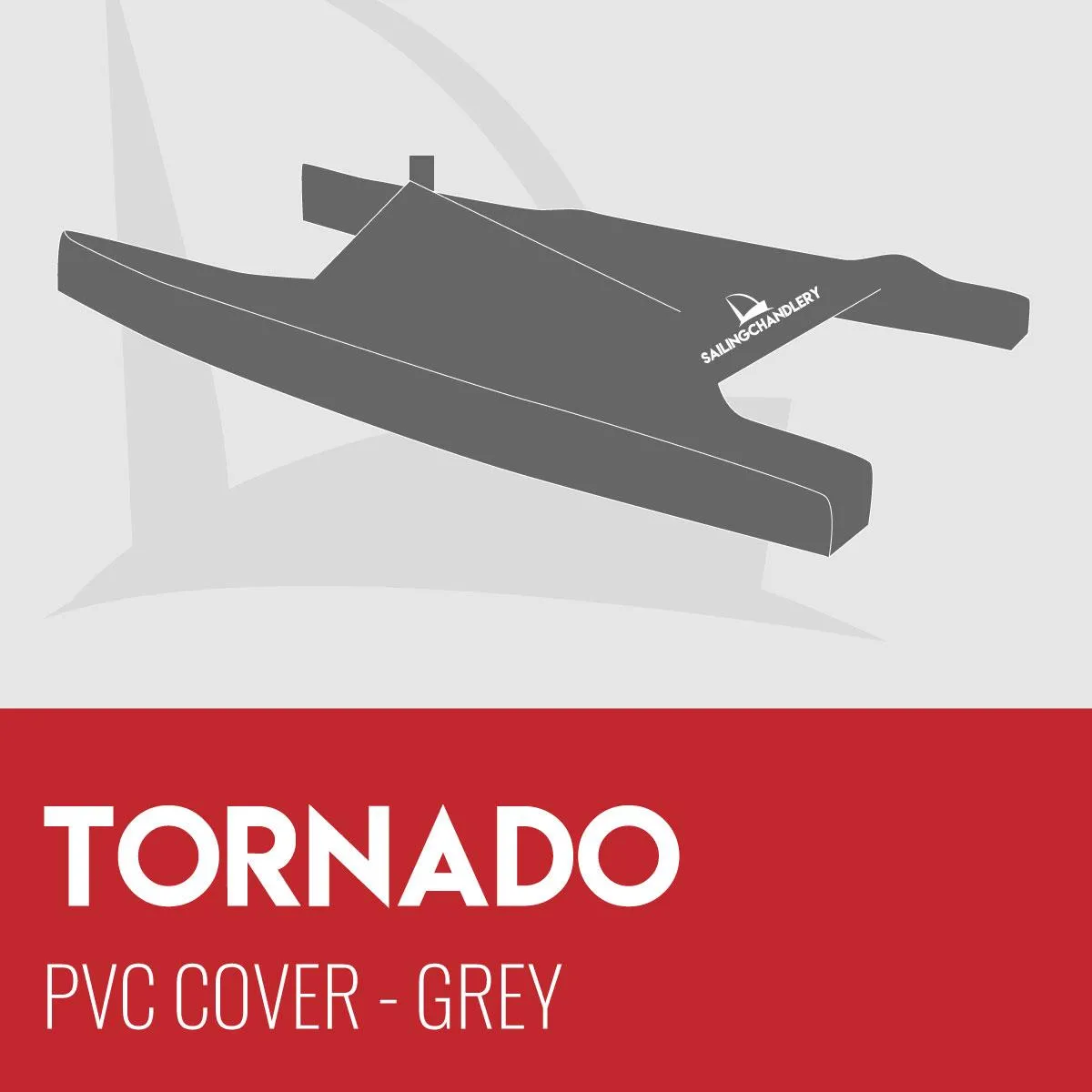 Tornado Boat Cover - PVC - Grey
