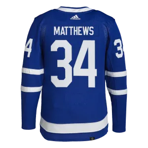 Toronto Maple Leafs Home Adidas PrimeGreen Senior Jersey - Auston Matthews