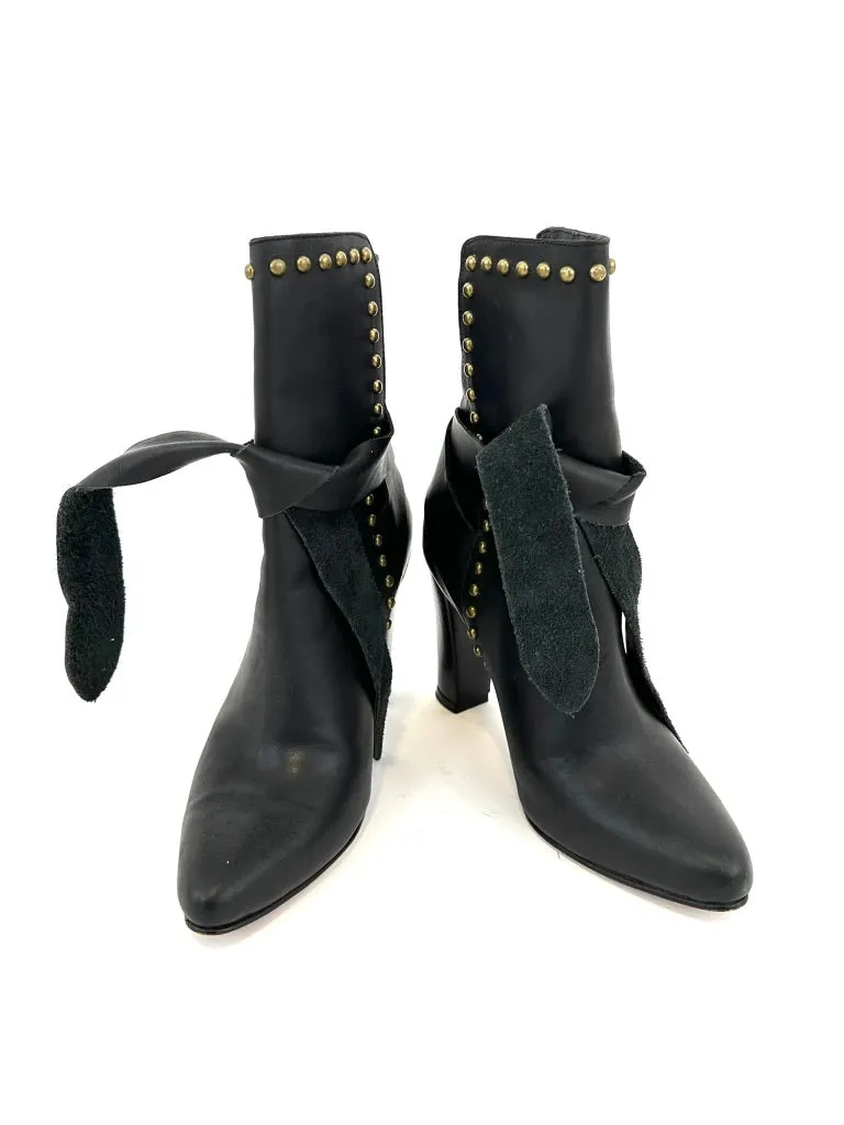 Ulla Johnson Leather Studded Boots