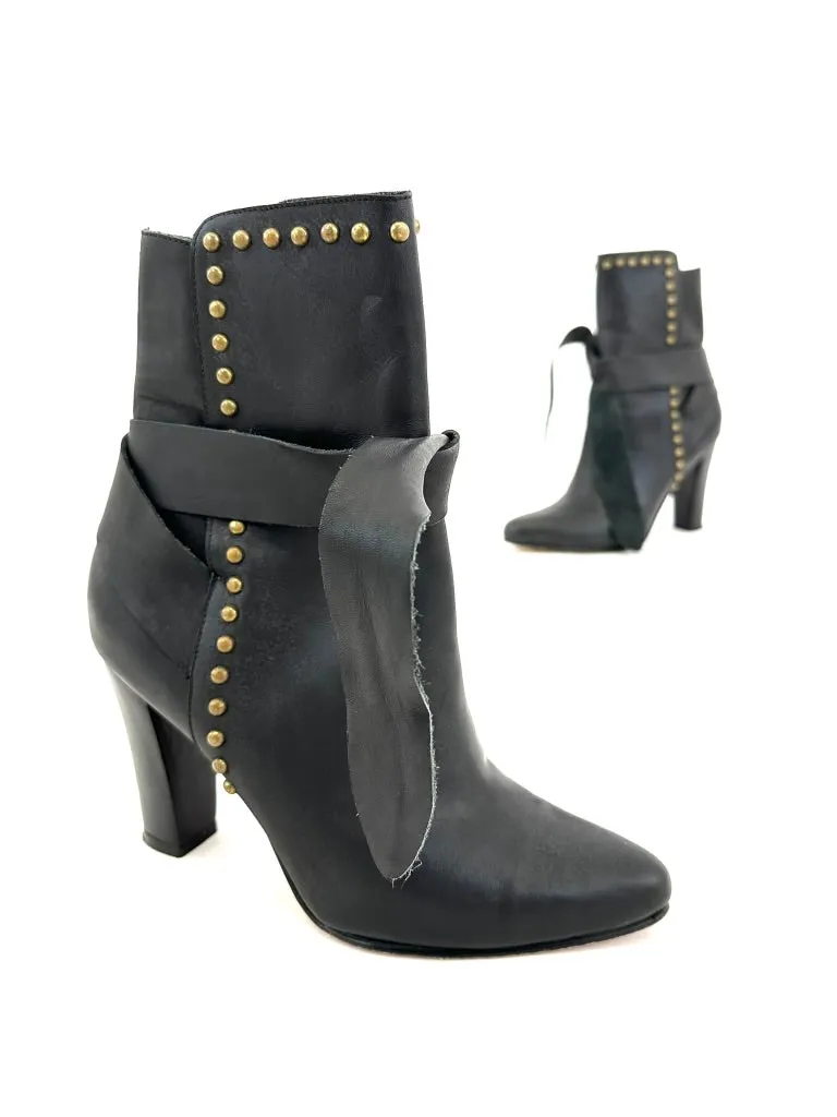 Ulla Johnson Leather Studded Boots