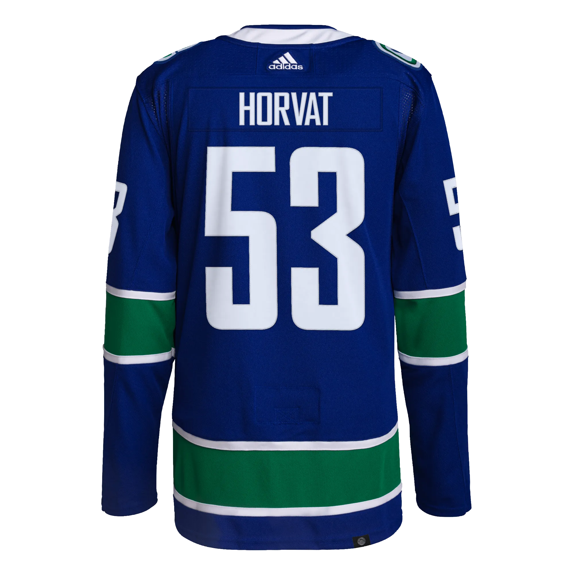 Vancouver Canucks Home Adidas PrimeGreen Senior Jersey - Bo Horvat