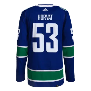 Vancouver Canucks Home Adidas PrimeGreen Senior Jersey - Bo Horvat