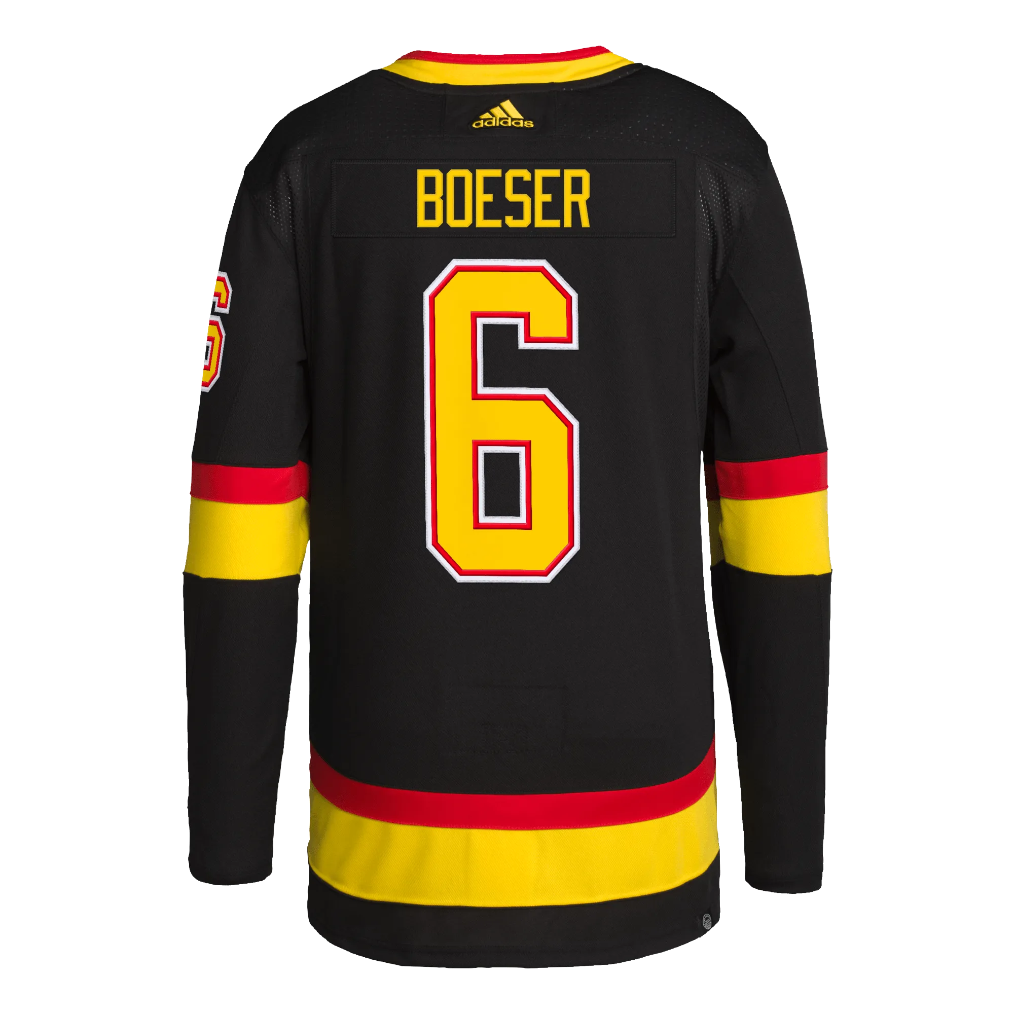 Vancouver Canucks Skate Adidas PrimeGreen Senior Jersey - Brock Boeser