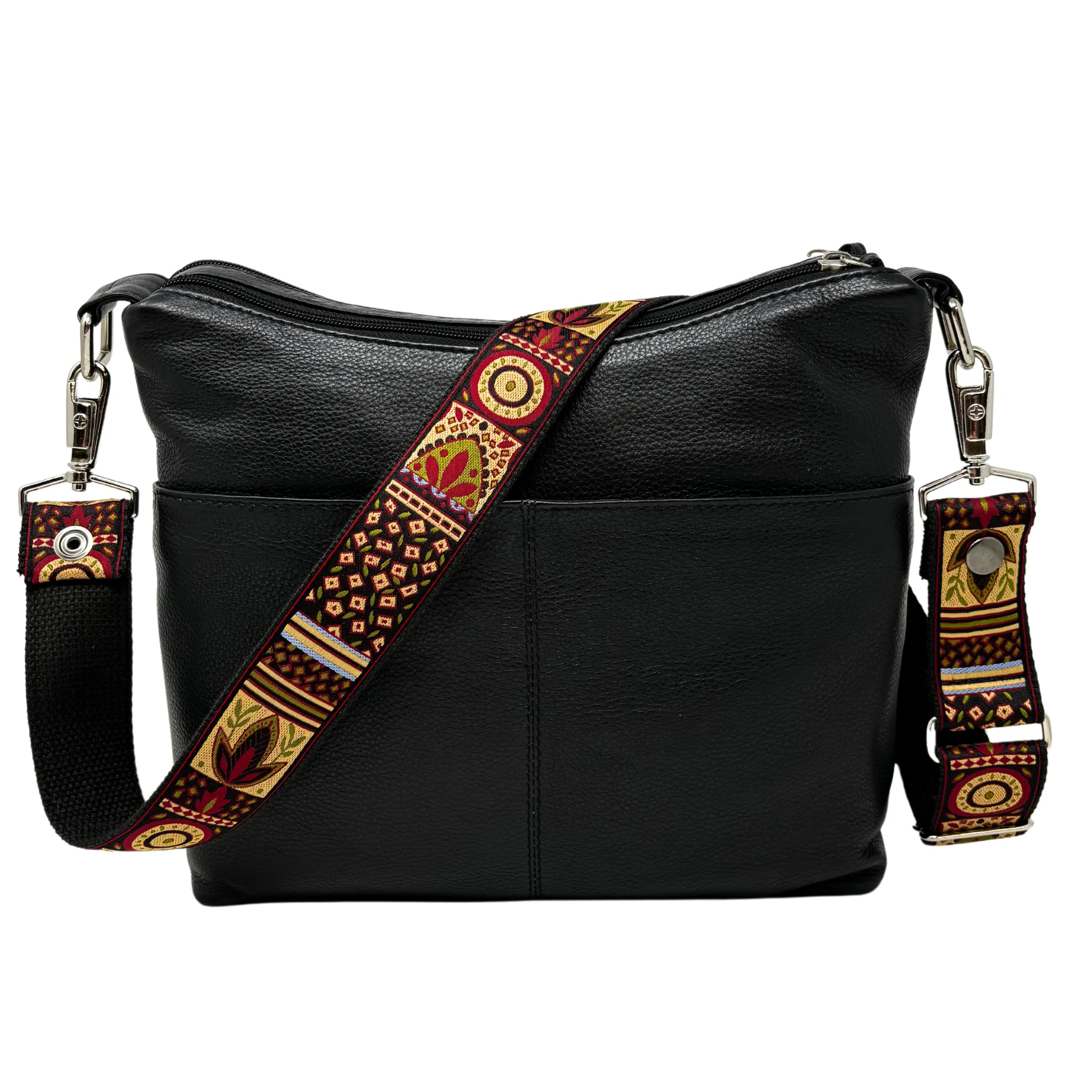 Vegan Designers - Modern Leaf Burgundy