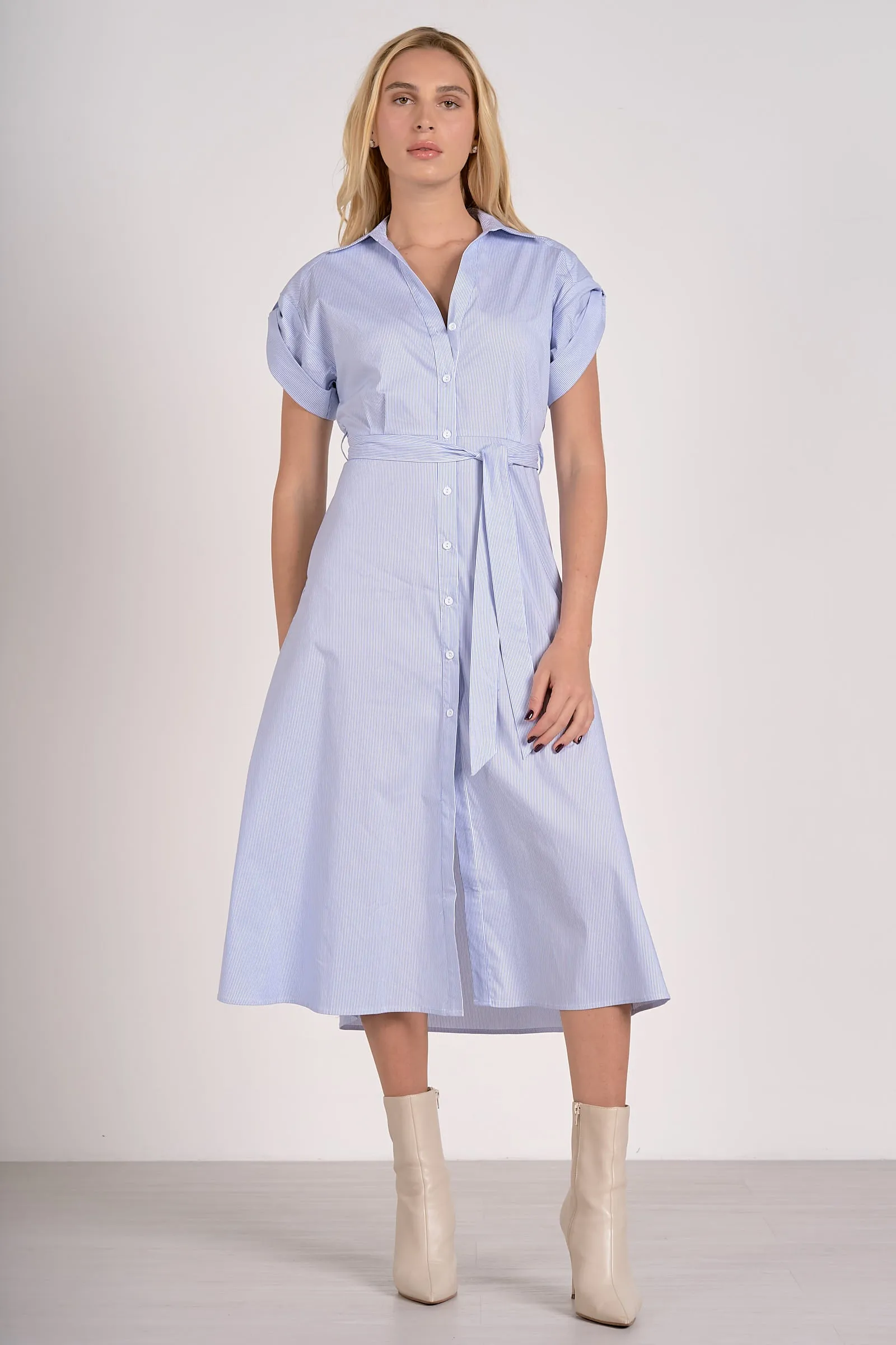 Veronica Striped Dress