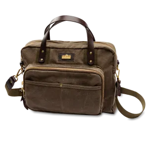 Waxed Canvas Laptop Bag