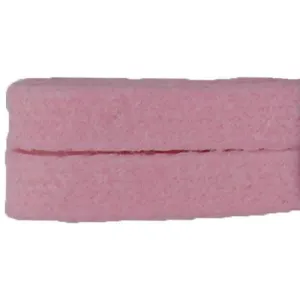 Waxed Cotton 1/4" Flat Dress Laces Custom Length with Tip - Pastel Pink (1 Pair Pack) Shoelaces