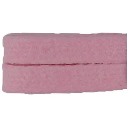 Waxed Cotton 1/4" Flat Dress Laces Custom Length with Tip - Pastel Pink (1 Pair Pack) Shoelaces