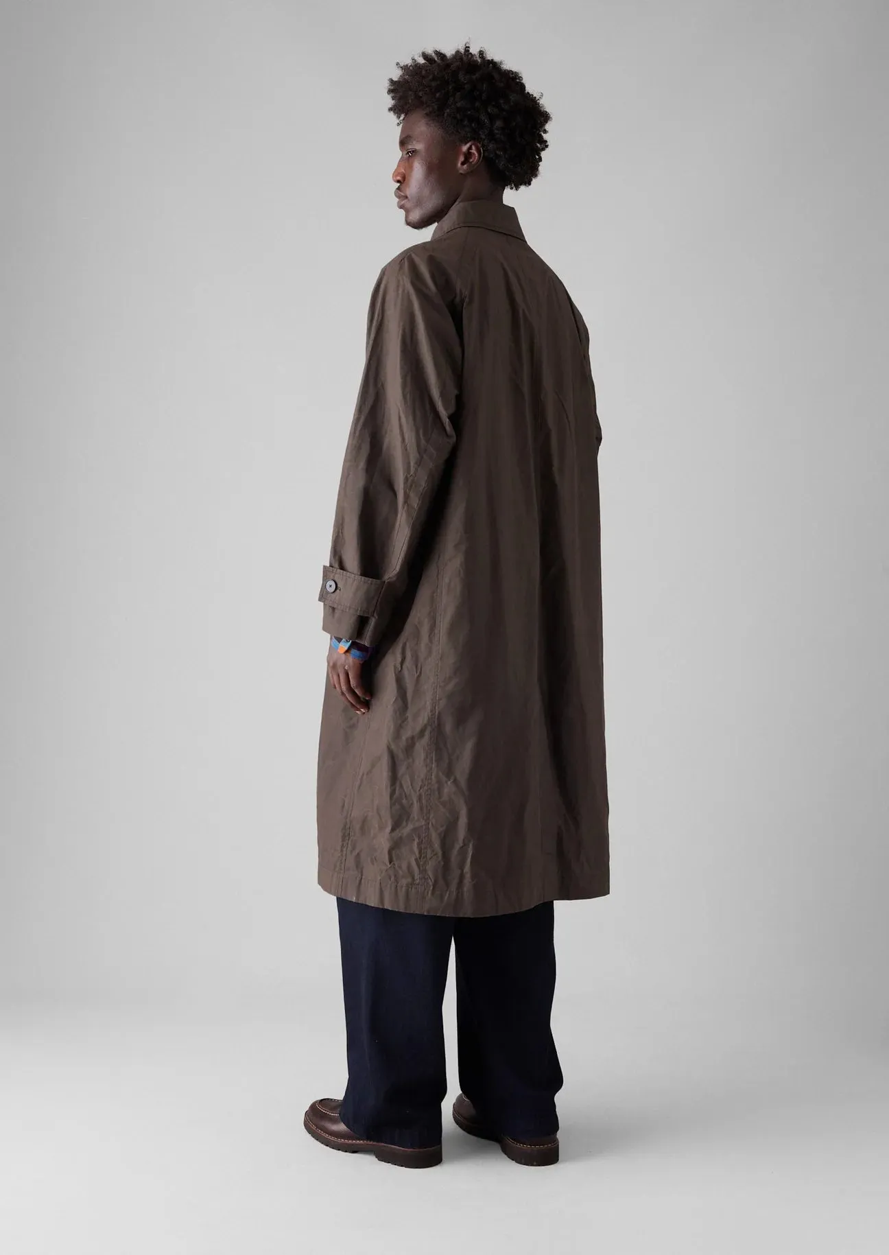 WAXED COTTON TRENCH