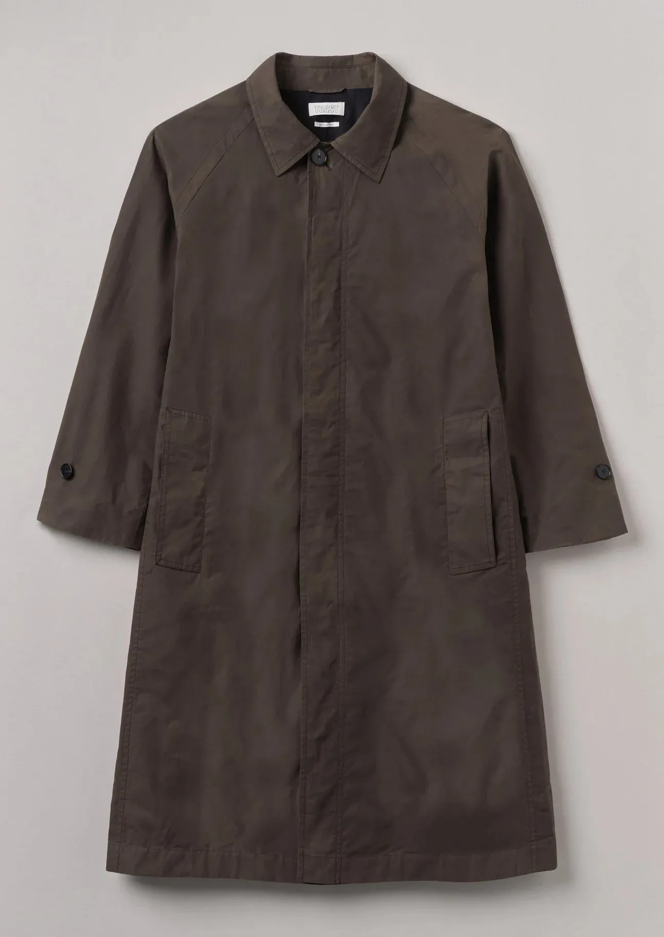 WAXED COTTON TRENCH
