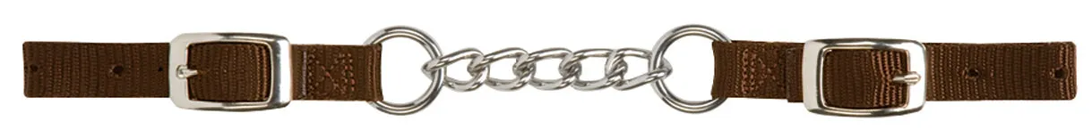 Weaver Heavy-Duty Nylon Curb Strap with Single Link Chain