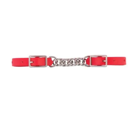 Webb Curb Strap- Red