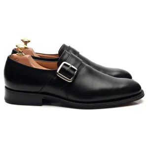 'Westbury' Black Leather Monk Strap UK 6 F