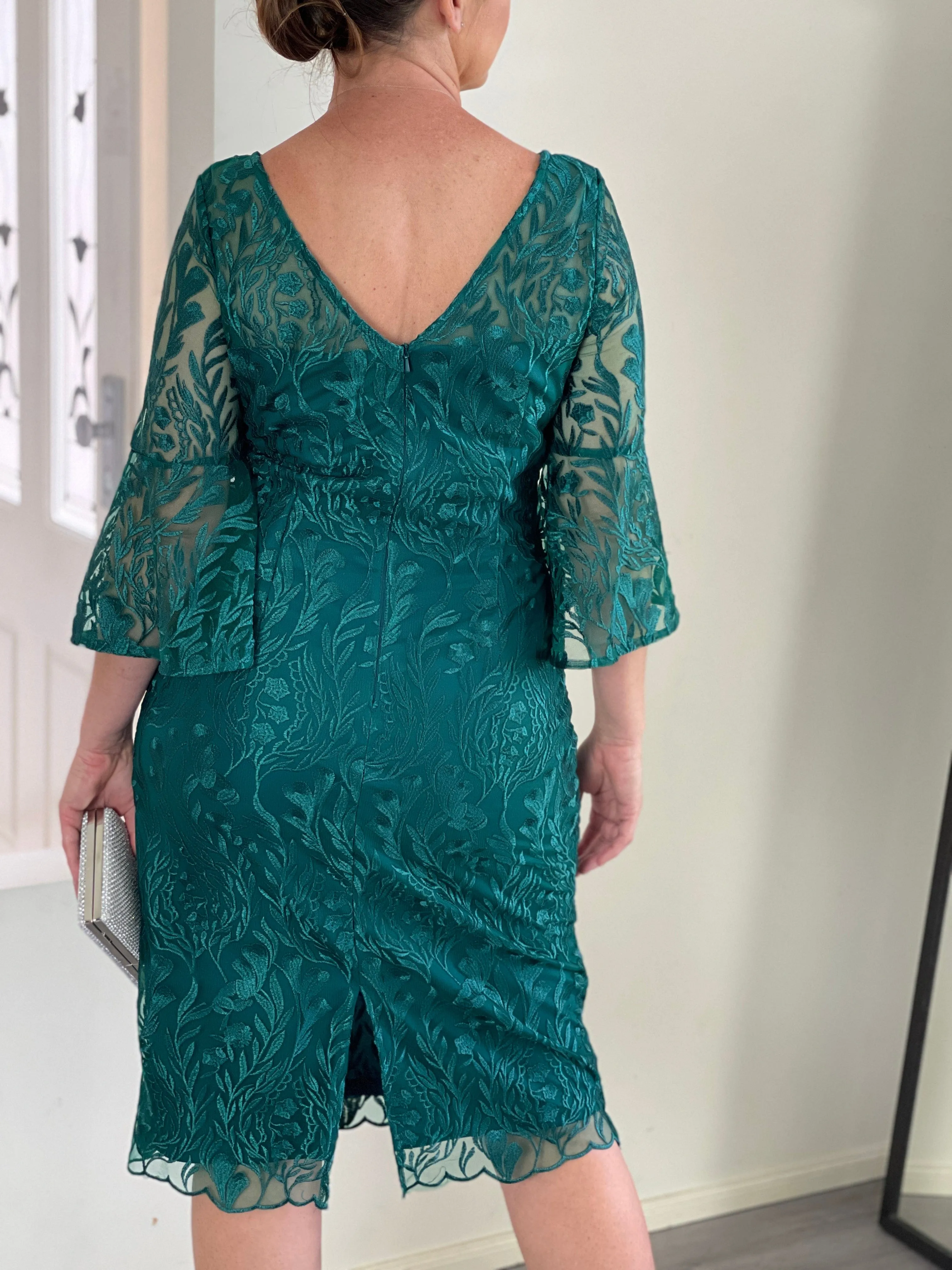 Wien Emerald Evening Dress