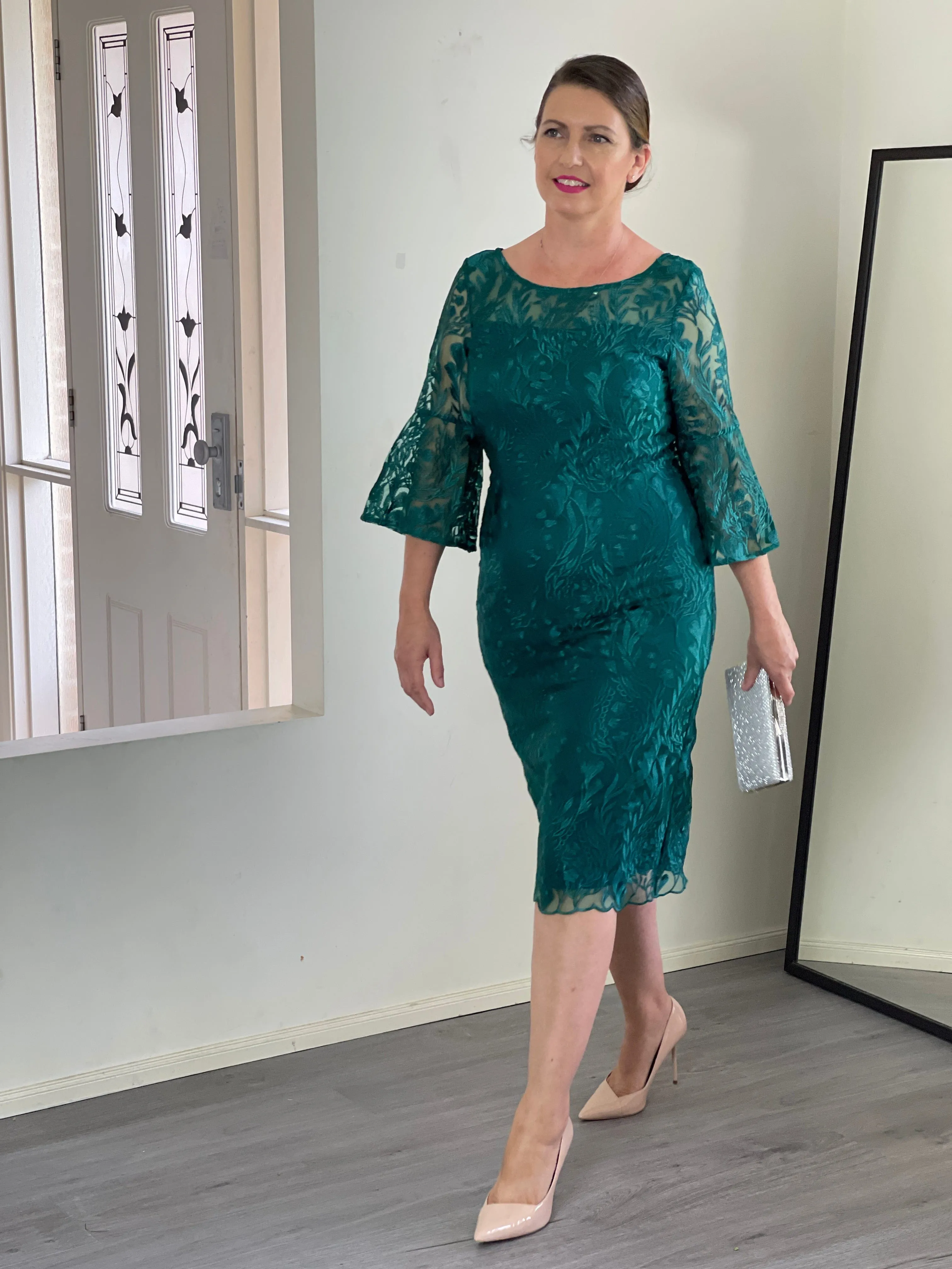 Wien Emerald Evening Dress