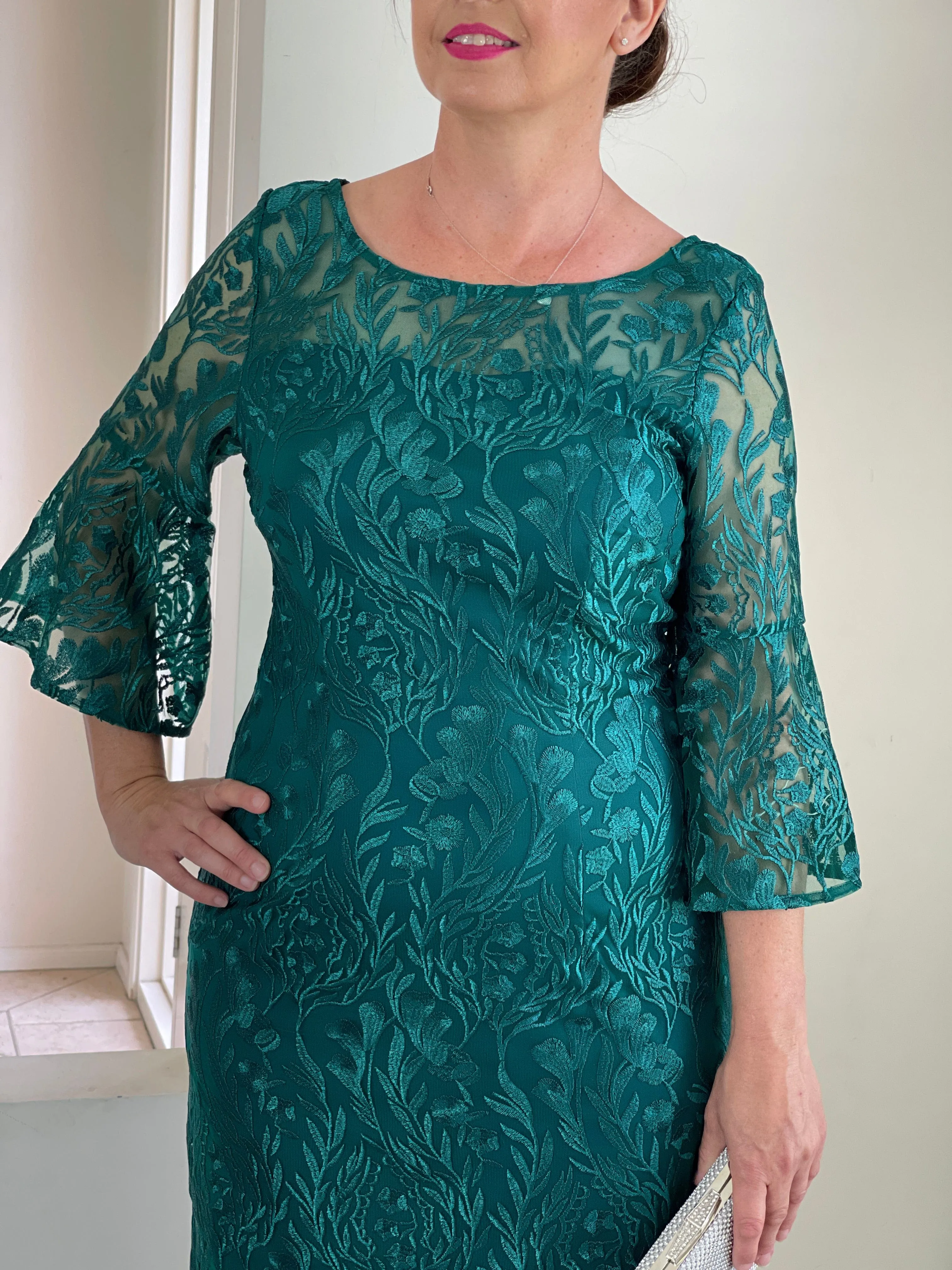 Wien Emerald Evening Dress